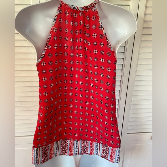 Pink Rebublic Red Boho Tank Size XS - Picture 3 of 10